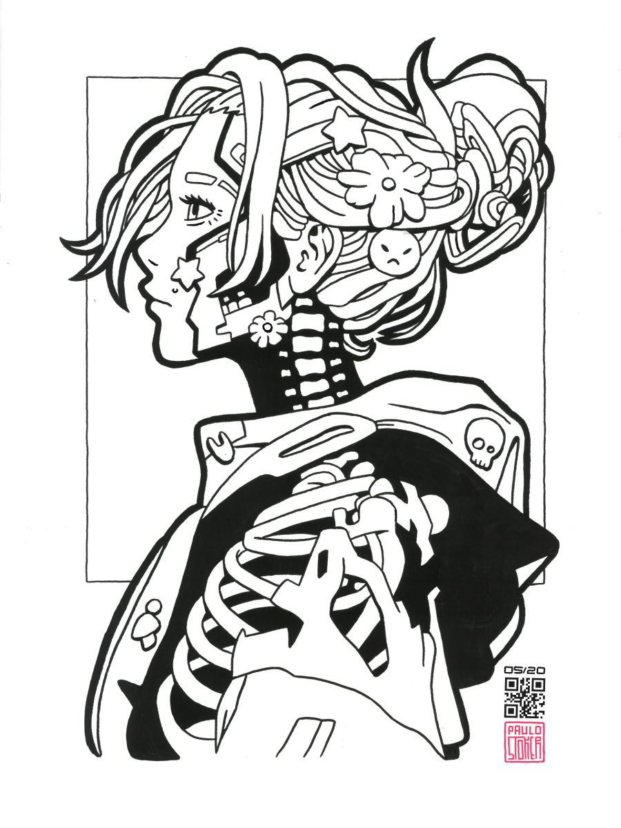 Genesis — Original Artwork Painted on Paper (30 × 40 cm)
