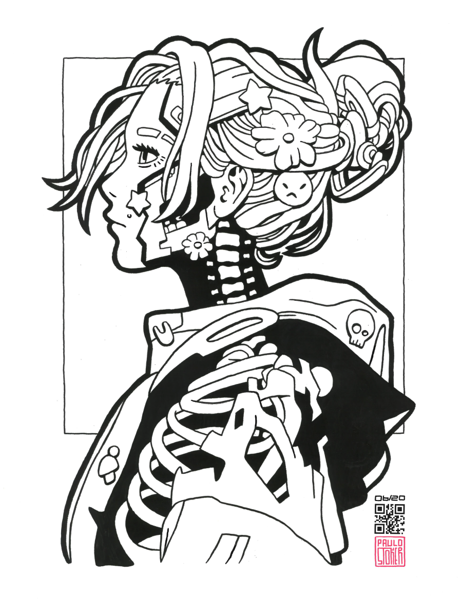 Genesis — Original Artwork Painted on Paper (30 × 40 cm)