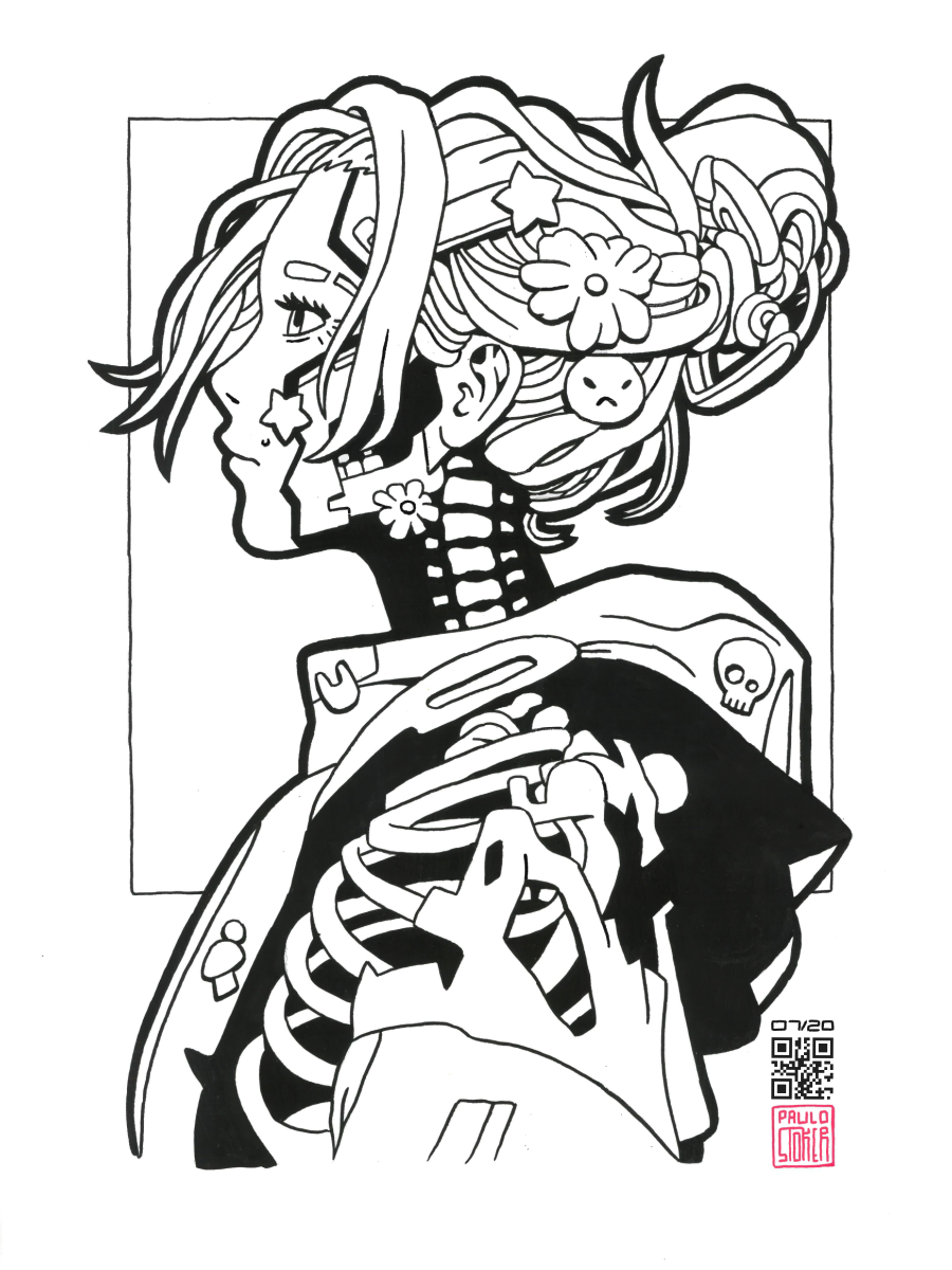 Genesis — Original Artwork Painted on Paper (30 × 40 cm)