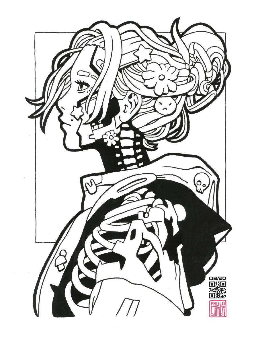 Genesis — Original Artwork Painted on Paper (30 × 40 cm)