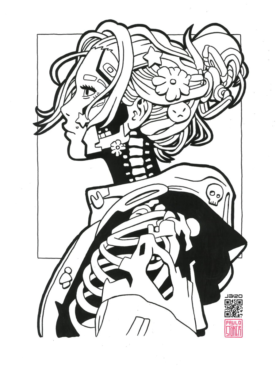 Genesis — Original Artwork Painted on Paper (30 × 40 cm)