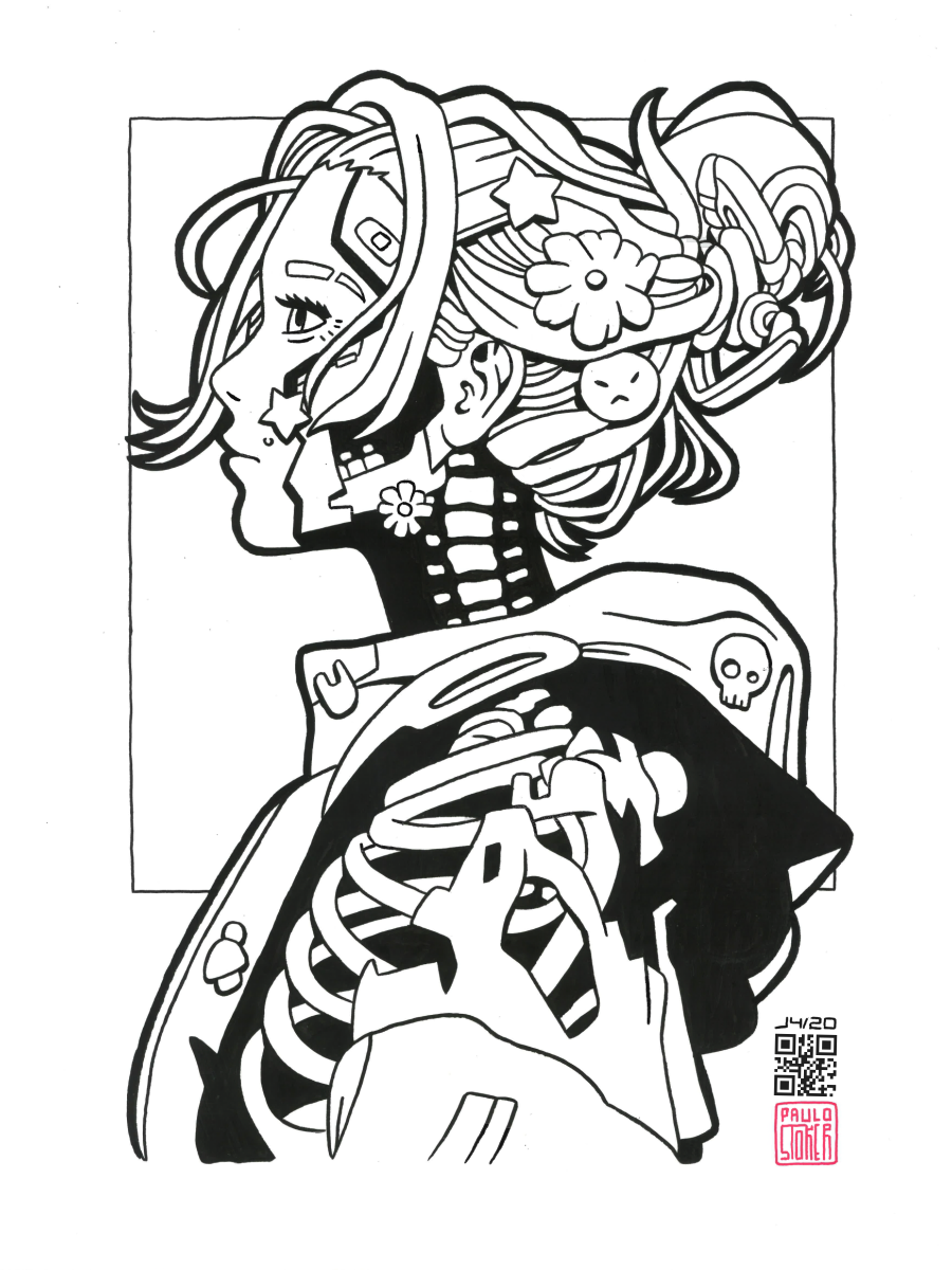 Genesis — Original Artwork Painted on Paper (30 × 40 cm)