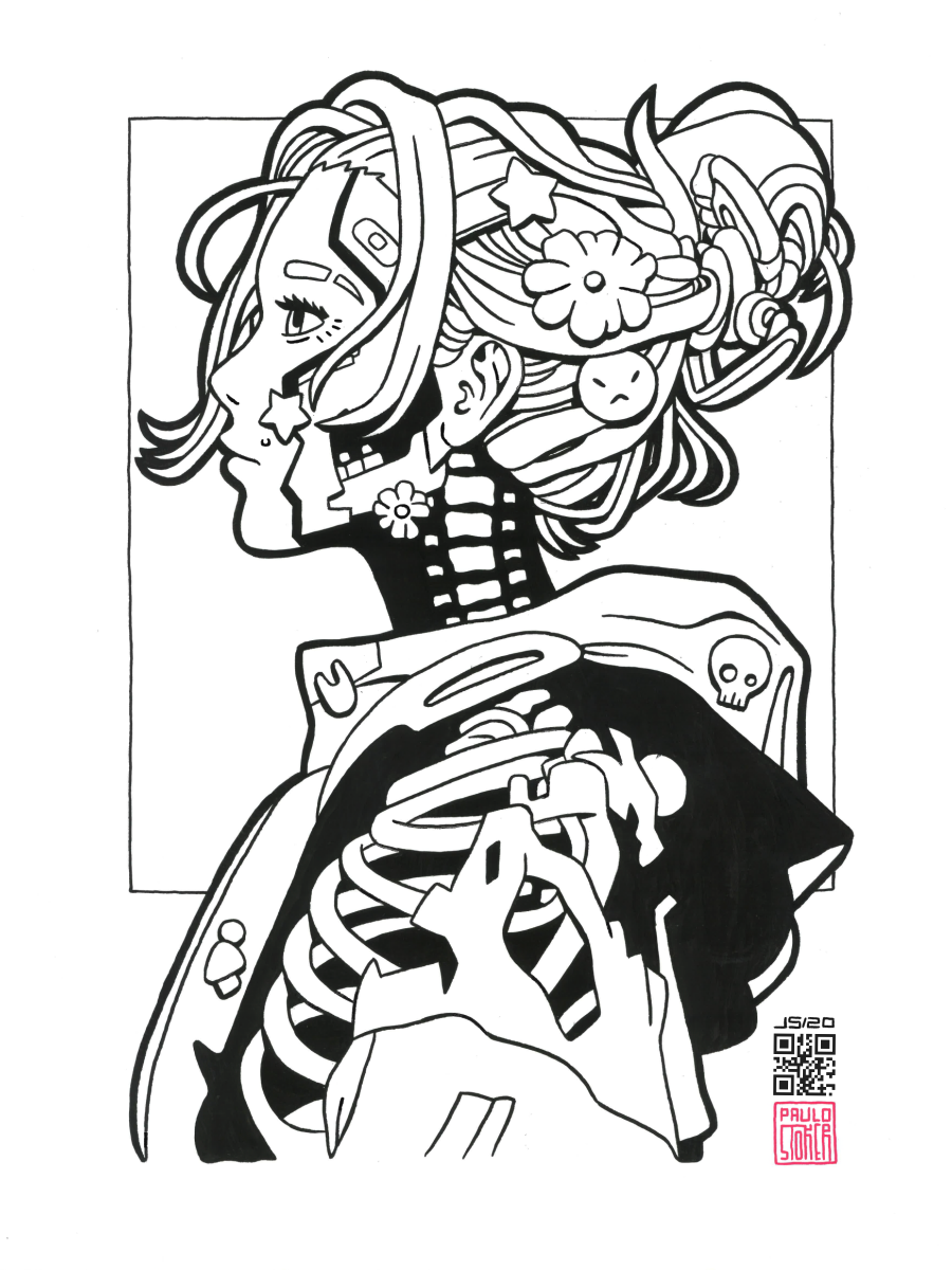 Genesis — Original Artwork Painted on Paper (30 × 40 cm)