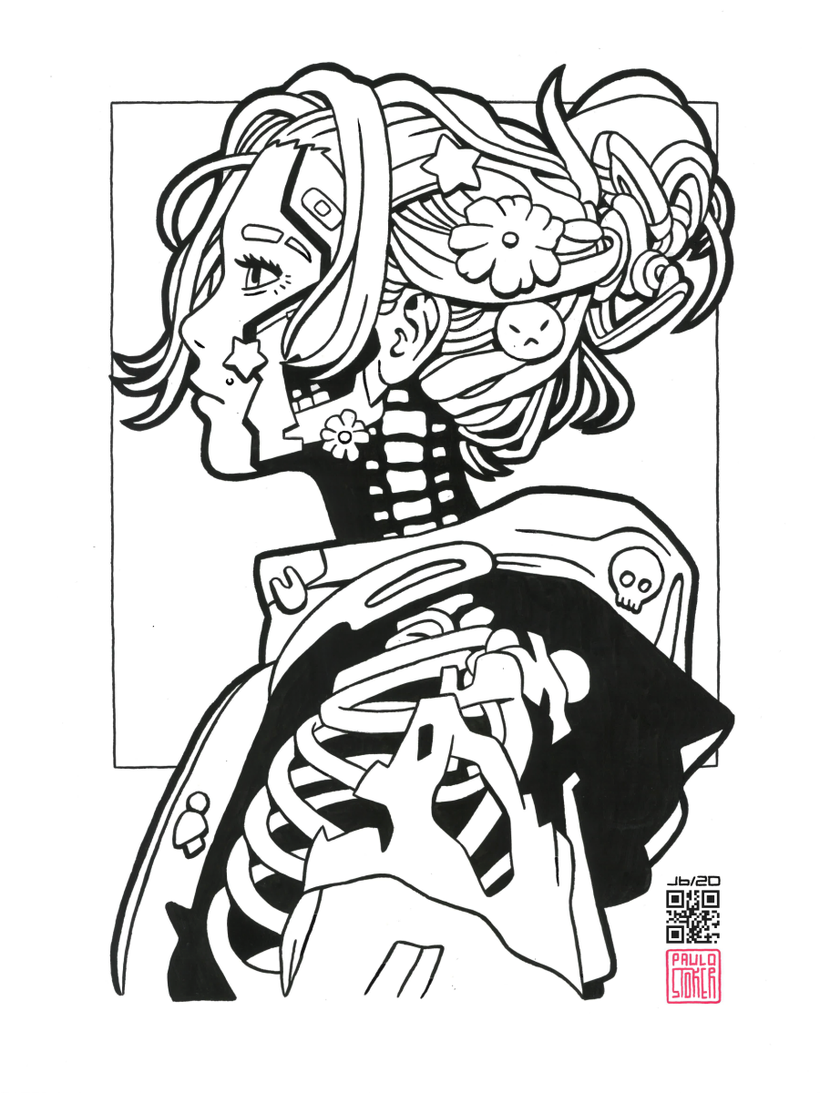 Genesis — Original Artwork Painted on Paper (30 × 40 cm)