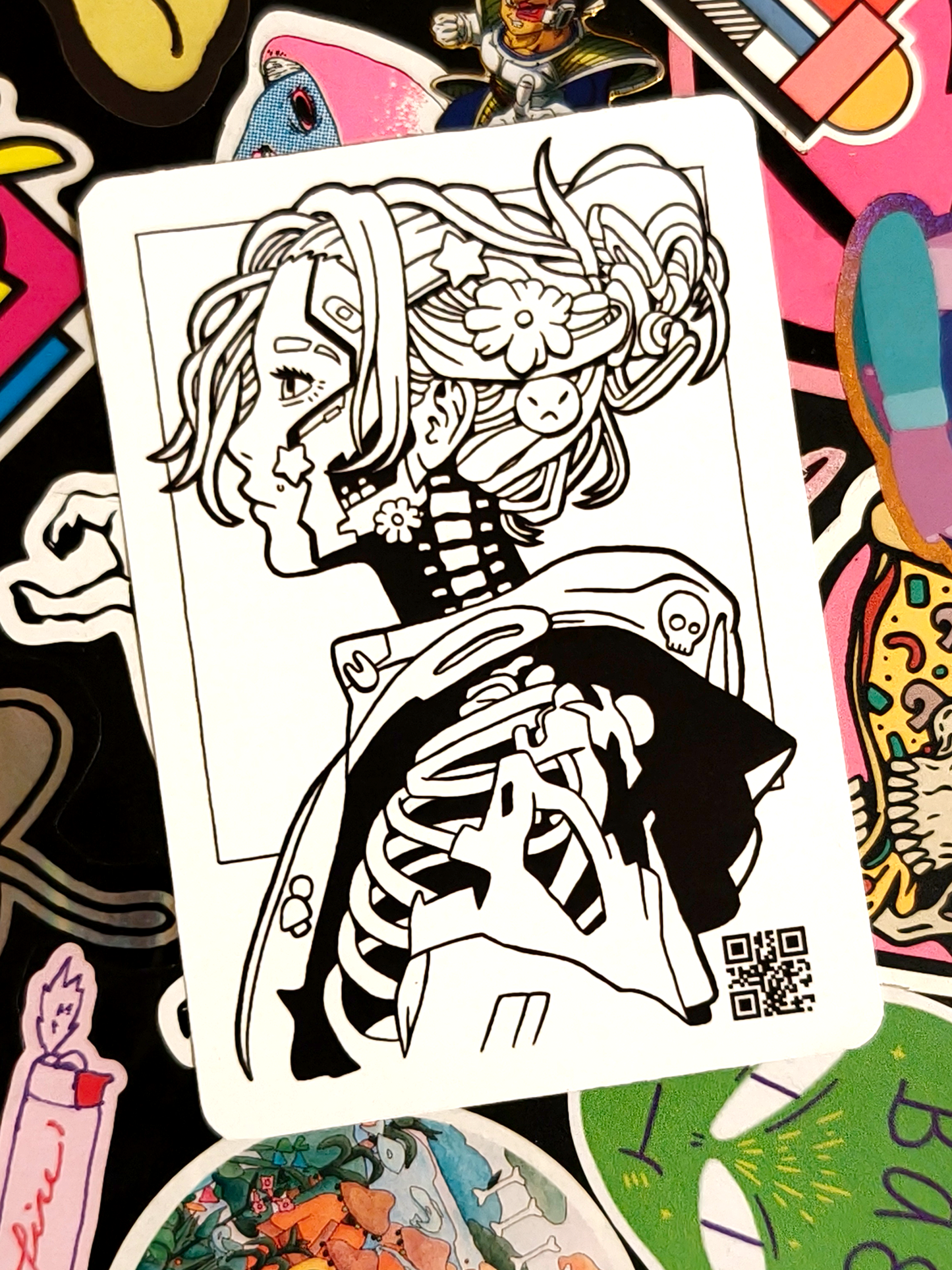 Genesis — Sticker (12 × 8,5 cm)