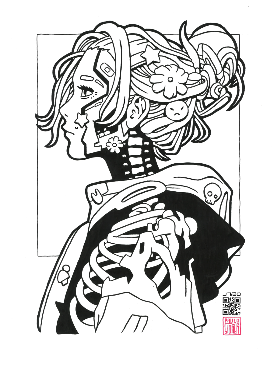 Genesis — Original Artwork Painted on Paper (30 × 40 cm)